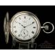 Antique Solid Silver Waltham Pocket Watch. USA-England, 1912