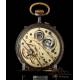 Antiguo Reloj de Bolsillo Multi-Horario con 6 diales. Suiza, 1890