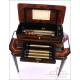 Spectacular Reuge 144-Note Interchangeable Grand Cartel SH 4/144 Music Box