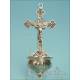 Antique Solid-Silver Holy Water Fount. Germany, Circa 1900