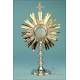 Antique Solid-Silver Monstrance. Probably Belgian. Circa 1900