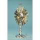 Antique Solid-Silver Monstrance. Probably Belgian. Circa 1900