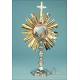 Antique Solid-Silver Monstrance. Probably Belgian. Circa 1900