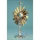 Antique Solid-Silver Monstrance. Probably Belgian. Circa 1900