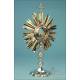 Antique Solid-Silver Monstrance. Probably Belgian. Circa 1900