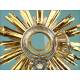 Antique Solid-Silver Monstrance. Probably Belgian. Circa 1900