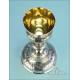 Antique Spanish Solid-Silver Chalice. 18th Century. Spanish, Circa 1780