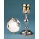 Antique Silver Chalice with Silver Paten. Paris, France, 1818-1838