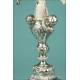 Great Antique Silver Monstrance. 100% Silver. 27.5 inches. France, 19th Century