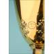 Antique Gilt-Silver Chalice with Silver Medallions. France, Circa 1900