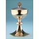 Antique 100% Solid-Silver Ciborium with Pearls. France, Circa 1925