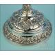 Striking Antique Spanish Silver Chalice. Carreras. Barcelona, Spain, Circa 1840