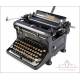 Antique Ideal Typewriter Model D. Germany, 1935