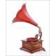 Antique Fadas Horn Gramophone-Phonograph. Madrid, Spain, Circa 1915