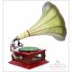 Antique Maestrophone Gramophone-Phonograph Model 330 Crystal. Switzerland, Circa 1910