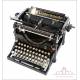 Very Rare Antique Underwood 5 Typewriter with Cyrillic Keyboard. USA, 1914