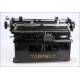 Antique Torpedo 6 Typewriter in Museum Condition. Germany, 1930s