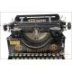 Antique Triumph 10 Typewriter. Germany, Circa 1925