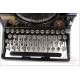 Antique Triumph 10 Typewriter. Germany, Circa 1925