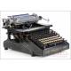 Antique Smith Premier Nº 10 Typewriter. USA, Circa 1910