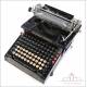 Antique Smith Premier Nº 10 Typewriter. USA, Circa 1910