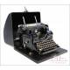 Beautiful Antique Orga 8 Typewriter. Germany, Circa 1935