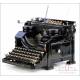 Beautiful Antique Orga 8 Typewriter. Germany, Circa 1935