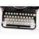 Beautiful Antique Orga 8 Typewriter. Germany, Circa 1935