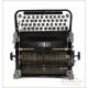 Beautiful Antique Orga 8 Typewriter. Germany, Circa 1935