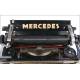 Antique Mercedes Model 3 Typewriter. Germany, Circa 1915