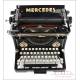 Antique Mercedes Model 3 Typewriter. Germany, Circa 1915