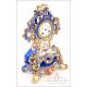 Antique Old Paris Porcelain Clock. France, Circa 1840