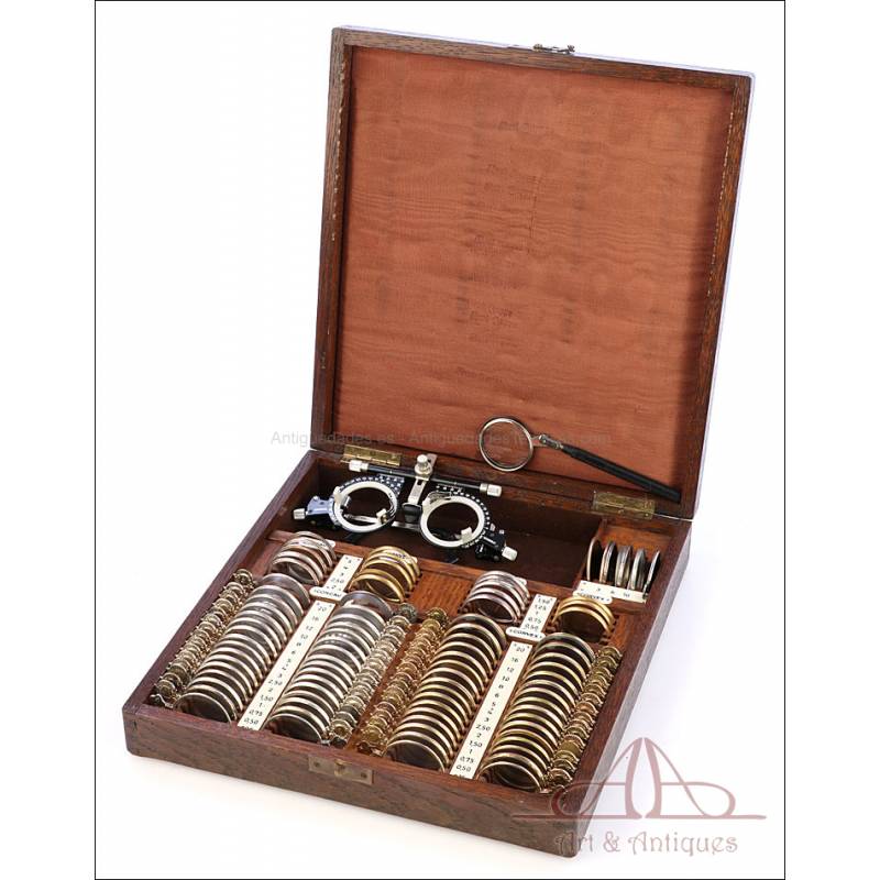 Antique Optical-Lens Set. Early 20th Century