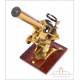 Striking Antique English Microscope. England, Circa 1880