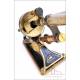 Antiguo Microscopio Binocular R & J Beck. Inglaterra, Circa 1890