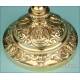 Antique Silver Gilt Chalice with Medallions. France, XIX Century