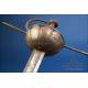 Antique Cup-Hilted Sword by Herman Keisserr. Germany, 17th Century, Circa 1620.