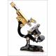 Extraordinary Antique Microscopy Set. Leitz Microscope. Germany, 1914