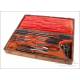 Antique Surgery Set with its Surgical Instruments. Circa 1850