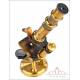 Very Rare Antique Constant Verick Microscope, Model 6. France, 1880