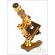 Rare Antique Nachet Microscope. France, Circa 1900