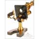 Rare Antique Nachet Microscope. France, Circa 1900