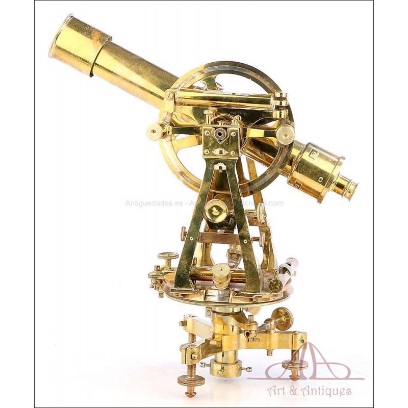 Antique Troughton & Simms Theodolite. London, England, Circa 1900