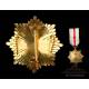 Great Cross of the Order of Military Merit, White Distinction and Miniature. Spain, Franco