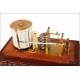 Extraordinary and Huge English Luxury Barograph. England, Circa 1880