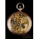 Rare Customized Quarter Repeater P. Le Roy Pocket Watch. France, Circa 1880