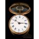 Antique Verge-Fusee Pocket Watch. Double Case and Shagreen. James Jamieson, Circa 1760