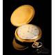 Antique Minute-Repeating 18K Gold Pocket Watch. Perret & Berthoud. Switzerland, Circa 1920