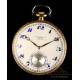 Antique Ultrafine Pocket Watch by Paul Ditisheim. 18K Gold. Switzerland, Circa 1925