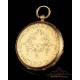 Antique 18K Gold Ladies Pocket Watch. M. Bolviller. France, Circa 1860